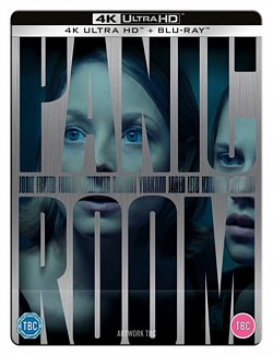 Panic Room 2002 Blu-ray / 4K Ultra HD + Blu-ray (Steelbook) - MangaShop.ro