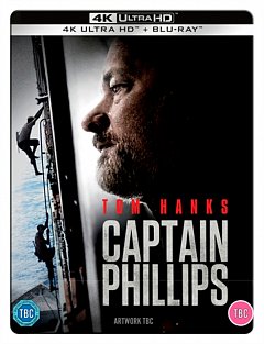 Captain Phillips 2013 Blu-ray / 4K Ultra HD + Blu-ray (Steelbook)