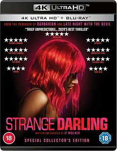 Strange Darling 2023 Blu-ray / 4K Ultra HD + Blu-ray (Special Collector's Edition)