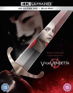 V for Vendetta 2005 Blu-ray / 4K Ultra HD + Blu-ray - MangaShop.ro
