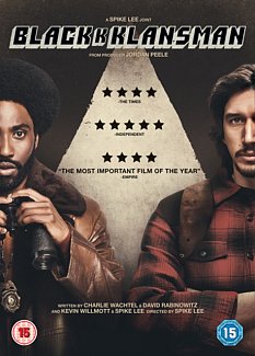 BlackkKlansman DVD