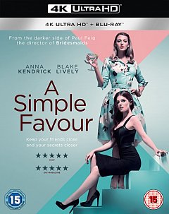 A Simple Favour 4K Ultra HD + Blu-Ray