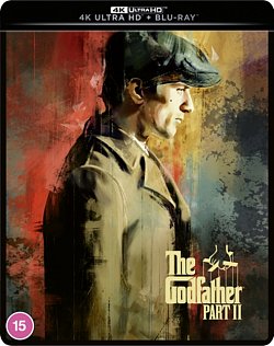 The Godfather: Part II 1974 Blu-ray / 4K Ultra HD + Blu-ray (Steelbook) - MangaShop.ro