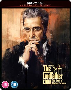 Mario Puzo's the Godfather Coda - The Death of Michael Corleone 1990 Blu-ray / 4K Ultra HD + Blu-ray (Steelbook)