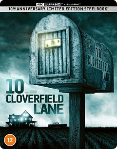 10 Cloverfield Lane 2016 Blu-ray / 4K Ultra HD + Blu-ray (10th Anniversary Ltd Edition Steelbook)