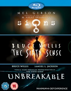 M Night Shyamalan - Signs / The Sixth Sense / Unbreakable Blu-Ray - MangaShop.ro