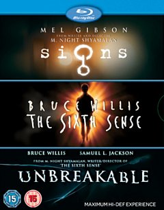 M Night Shyamalan - Signs / The Sixth Sense / Unbreakable Blu-Ray