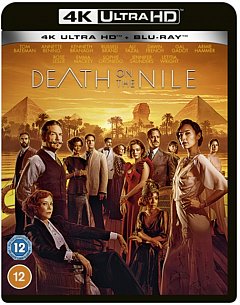 Death On the Nile 2022 Blu-ray / 4K Ultra HD + Blu-ray