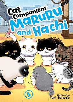 Cat Companions Maruru and Hachi Vol. 5 manga
