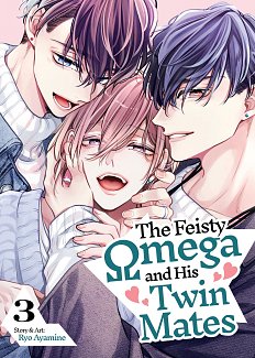 The Feisty Omega and His Twin Mates Vol. 3 manga