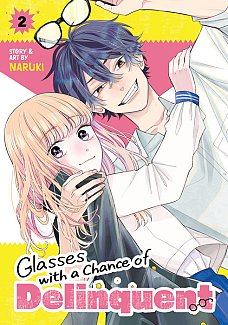 Glasses with a Chance of Delinquent Vol. 2 manga