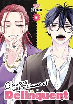 Glasses with a Chance of Delinquent Vol. 6 manga