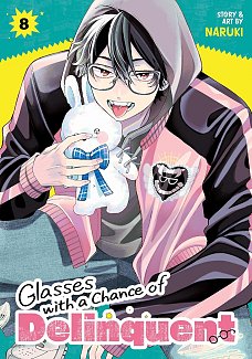 Glasses with a Chance of Delinquent Vol. 8 manga