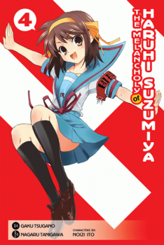 The Melancholy of Haruhi Suzumiya Vol.  4 - MangaShop.ro
