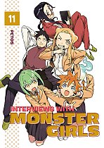 Interviews with Monster Girls 11 manga