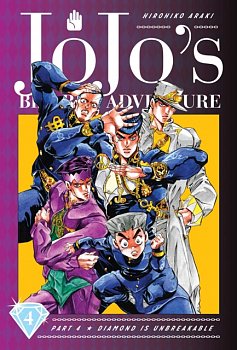 Jojo's Bizarre Adventure (Jojonium Edition) Part 4 Diamond Is Unbreakable Vol.  4 (Hardcover) - MangaShop.ro