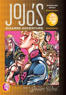 Jojo's Bizarre Adventure (Jojonium Edition) Part 5 Golden Wind Vol.  2 (Hardcover)