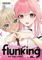 Kusunoki's Flunking Her High School Glow-Up 3 manga