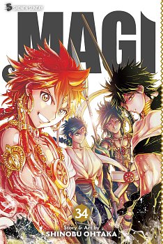 Magi: The Labyrinth of Magic Vol. 34 manga