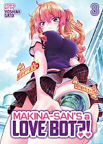 Makina-San's a Love Bot?! Vol. 3 manga