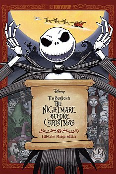 Disney Tim Burton's the Nightmare Before Christmas Full-Color Manga Edition (Hardcover) manga
