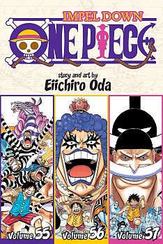 One Piece (3-in-1 Edition) Vol. 55-57 Impel Down - MangaShop.ro