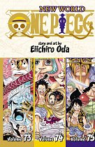 One Piece (3-in-1 Edition) Vol. 73-75 New World manga
