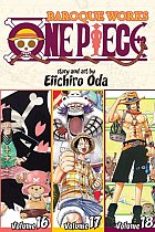 One Piece (3-in-1 Edition) Vol. 16-18 Baroque Works manga