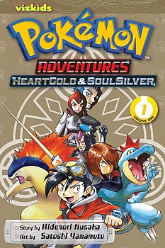 Pokemon Adventures: HeartGold and SoulSilver Vol.  1 - MangaShop.ro
