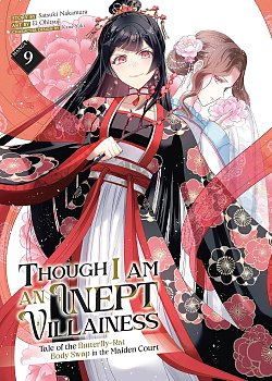Though I Am an Inept Villainess: Tale of the Butterfly-Rat Body Swap in the Maiden Court Vol. 9 manga