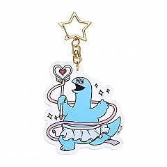 Gal & Dino GoodSmile Moment Keychain Glow-in-the-Dark Rhythmic Gymnastics 8 cm