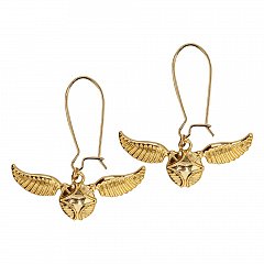 Harry Potter Earrings Golden Snitch