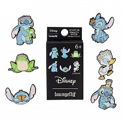 Disney by Loungefly Enamel Pins Lilo and Stitch Springtime Blind Box Assortment (12)
