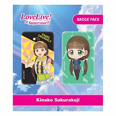 Love Live! Pin Badges 2-Pack Kinako Sakurakoji