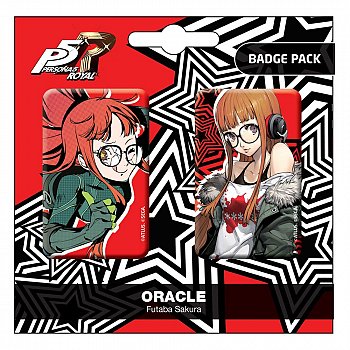 Persona 5 Royal Pin Badges 2-Pack Oracle / Futaba Sakura - MangaShop.ro