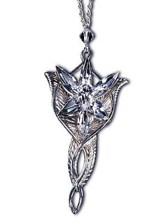 Lord of the Rings Pendant Arwen´s Evenstar (Sterling Silver)