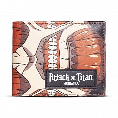 Attack on Titan Bifold Wallet Titan Graphic Patch
