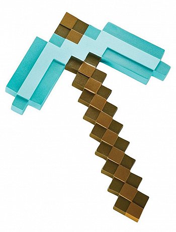 Minecraft Plastic Replica Diamond Pickaxe 40 cm - MangaShop.ro