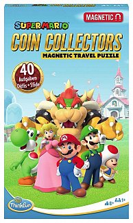 Mario Kart Magnetic Travel Game Coin Collectors *DE-FR-IT Version*