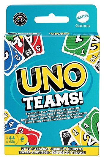 UNO Teams Card Game - MangaShop.ro