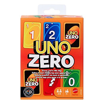 UNO Zero Card Game - MangaShop.ro