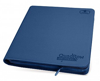 Ultimate Guard 12-Pocket QuadRow ZipFolio XenoSkin Dark Blue - MangaShop.ro