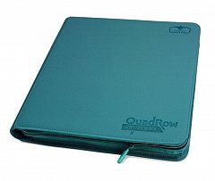 Ultimate Guard 12-Pocket QuadRow ZipFolio XenoSkin Petrol Blue