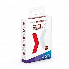 Ultimate Guard Cortex Sleeves Japanese Size Matte  Red (60)