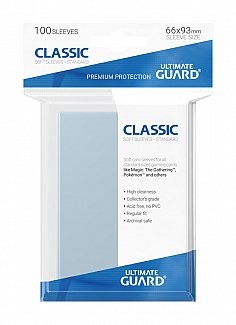 Ultimate Guard Classic Soft Sleeves Standard Size Transparent (100)