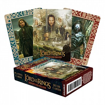 Lord of the Rings Playing Cards Heroes and Villains - MangaShop.ro