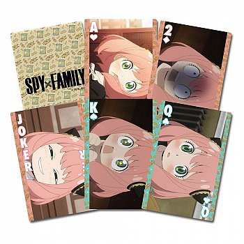 Spy x Family Playing Cards Anya Facial Expressions - MangaShop.ro