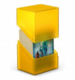 Ultimate Guard Boulderâ„¢ Deck Case 80+ Standard Size Amber