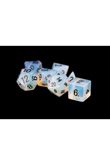 FanRoll  Dice Set Opalite (7) - MangaShop.ro