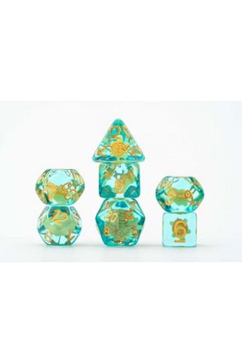 FanRoll  Dice Set Turtle (7) - MangaShop.ro